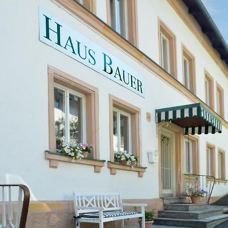 Hotel Haus Bauer Bad Berneck im Fichtelgebirge Exteriör bild