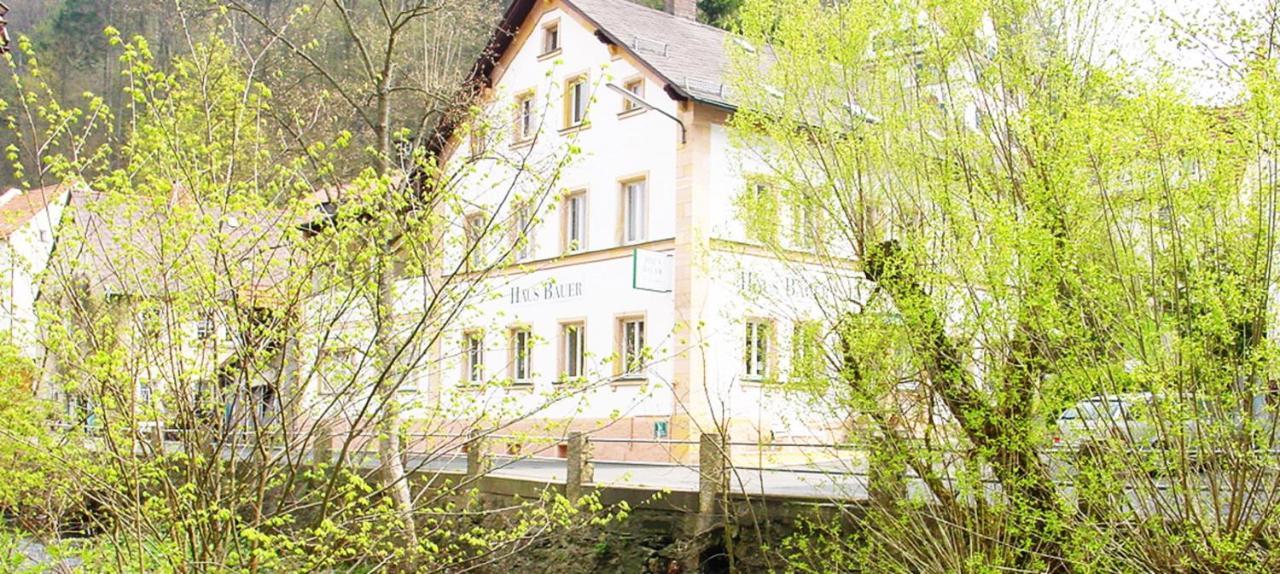 Hotel Haus Bauer Bad Berneck im Fichtelgebirge Exteriör bild